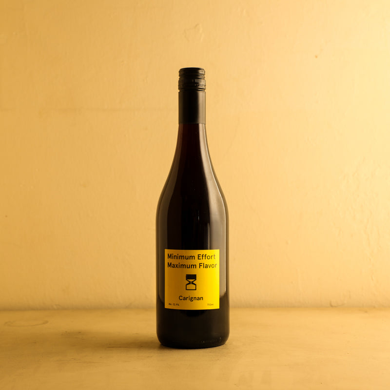 2023	Minimum Effort Maximum Flavor 'Carignan'